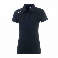 Czarna Koszulka Polo Errea Team Mc Ad Damskie. Czarne koszulki polo ERREA, l, bez wzorów, z bawełny, bez kołnierzyka, bez ramiączek. Za 139.99 zł.