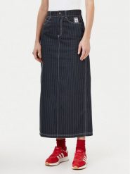Adidas Spódnica maxi Allover Print JJ3142 Szary Regular Fit. Szare spódnice Adidas, bez wzorów, z bawełny, maxi. Za 259.99 zł.