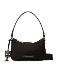 Elisabetta Franchi Torebka BS-95A-61E2-V260 Czarny. Czarne torebki klasyczne Elisabetta Franchi, bez wzorów, ze skóry, bez dodatków. Za 1,109.00 zł.