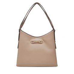 Torebka Guess. Brązowe torebki klasyczne Guess, z aplikacjami, bez dodatków. Za 679.99 zł.