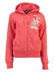 Canadian Peak Bluza "Fara" w kolorze czerwonym rozmiar: L. Czerwone bluzy Canadian Peak, l, bez wzorów, bez kaptura. Za 46.95 zł.