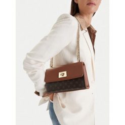 Torebka Nine West. Brązowe torebki klasyczne Nine West, bez wzorów, bez dodatków. Za 179.99 zł.