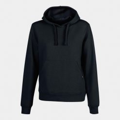 Bluza damska z kapturem Joma Montana. Czarne bluzy Joma, xs, bez wzorów, z kapturem. Za 134.99 zł.