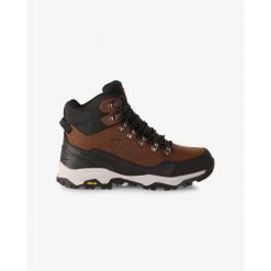 Unisex wysokie buty outdoorowe Kilpi TRACKER HIGH WP-U. Brązowe trekkingi Kilpi, z nylonu, trekkingowe. Za 422.05 zł.