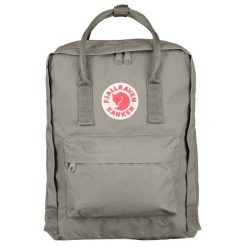 Plecak sportowo-turystyczny Kanken. Szare plecaki Fjällräven, bez wzorów. Za 349.99 zł.