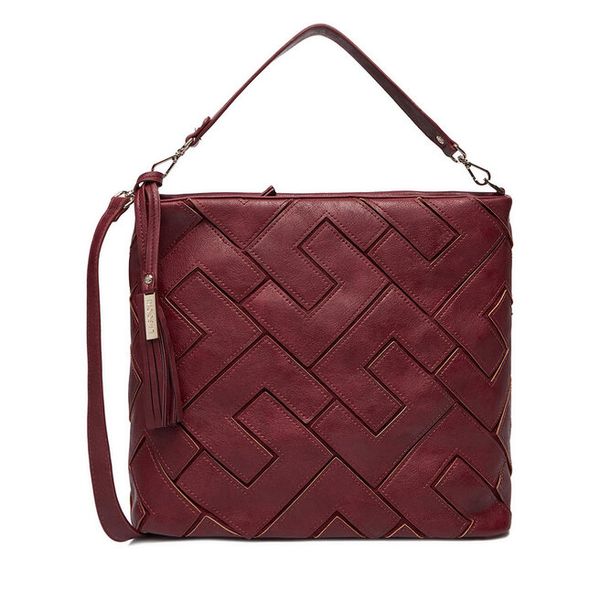 Torebka Lasocki. Czerwone torebki klasyczne Lasocki, bez wzorów, bez dodatków. Za 189.99 zł.