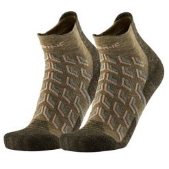 Skarpety trekkingowe kobieta Therm-ic Trekking Cool Ankle Lady wysokosc kostki. Brązowe skarpety THERM-IC, bez wzorów, z bawełny. Za 97.00 zł.