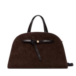 Torebka Tory Burch. Brązowe torebki klasyczne Tory Burch, bez wzorów, bez dodatków. Za 2,634.00 zł.