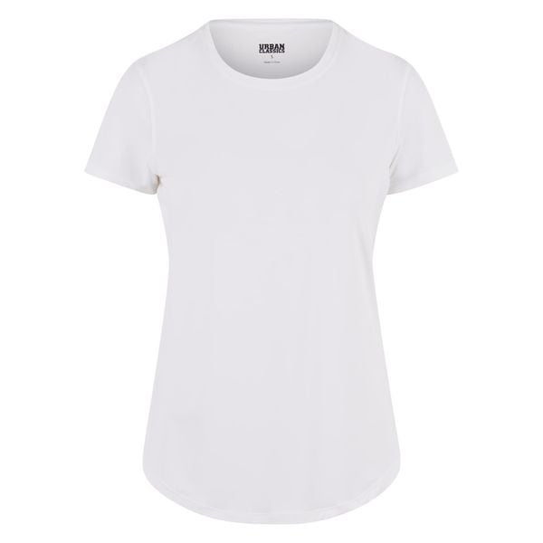 Damski jersey Urban Classics Sports. Białe koszulki sportowe Urban Classics, bez wzorów, z jersey, bez ramiączek. Za 183.50 zł.