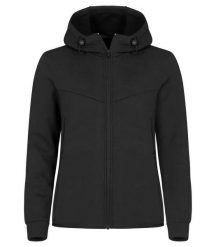 Clique Hayden Women Bluza z kapturem z miękkiego materiału air-layer. Czarne bluzy CLIQUE, m, bez wzorów, z elastanu, z kapturem. Za 238.90 zł.