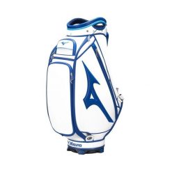 Mizuno Tour Staff Wodoodporna torba golfowa Torba na wózek Niebiesko biała. Białe torby na ramię Mizuno, bez wzorów, z materiału, na ramię, bez dodatków. Za 4,159.63 zł.