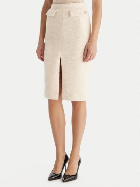 Babylon Spódnica midi S00601 Écru Regular Fit. Spódnice Babylon, s, bez wzorów, z syntetyku, midi. Za 539.99 zł.