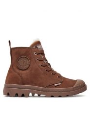 Palladium Trapery PAMPA HI ZIP WL 95982-292-M Brązowy. Brązowe trapery i śniegowce Palladium, z nubiku. Za 579.00 zł.