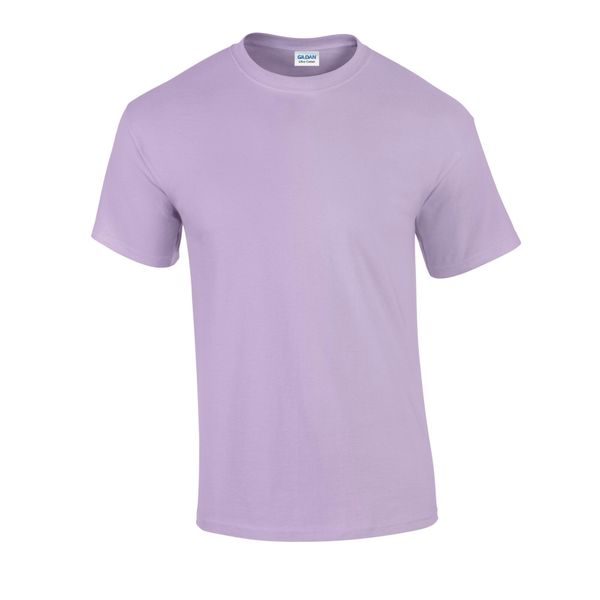 Ultra Bawełniana Koszulka Unisex Dla Dorosłych. Fioletowe bluzki GILDAN, xl, bez wzorów, z bawełny, sportowe, bez kołnierzyka, bez ramiączek. Za 36.99 zł.