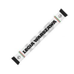 Szalik Legia Warszawa 1916. Białe szaliki LEGIA, bez wzorów, z materiału. Za 49.99 zł.