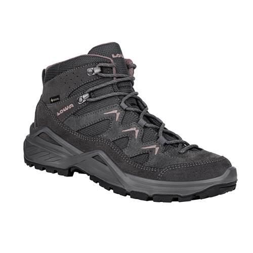 Buty trekkingowe damskie Lowa Sirkos Evo Mid Gtx. Szare trekkingi Lowa, z materiału, trekkingowe. Za 849.00 zł.