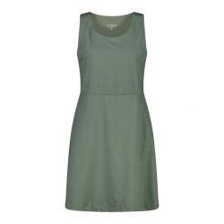 Sukienka damska turystyczne CMP 34S7986. Zielone sukienki CMP, na co dzień, s, bez wzorów, sportowe, bez kołnierzyka, bez ramiączek, sportowe. Za 253.00 zł.