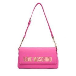 Torebka LOVE MOSCHINO. Czerwone torebki klasyczne Love Moschino, bez wzorów, bez dodatków. Za 809.99 zł.