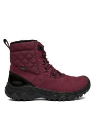 Keen Śniegowce Greta II Waterproof 1031167 Bordowy. Czerwone trapery i śniegowce Keen, z nubiku. Za 799.99 zł.