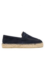 Manebi Espadryle Hamptons K 1.5 LW Granatowy. Niebieskie espadryle Manebi, bez wzorów, ze skóry, bez obcasa, bez zapięcia. Za 499.99 zł.