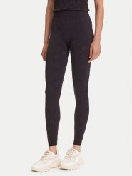 Guess Legginsy V5YB09 Z3OA0 Czarny Slim Fit. Czarne legginsy Guess, l, z aplikacjami, z syntetyku. Za 235.00 zł.
