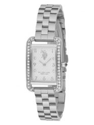 U.S. Polo Assn. Zegarek kwarcowy w kolorze srebrno-białym rozmiar: onesize. Szare, analogowe zegarki U.S. Polo Assn., metalowe. Za 252.99 zł.