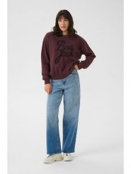 Kaffe Bluza w kolorze brązowym rozmiar: XXL. Brązowe bluzy sportowe Kaffe, xxl, bez wzorów, bez kaptura. Za 149.66 zł.