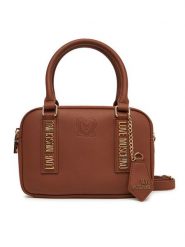LOVE MOSCHINO Torebka JC4295PP1NL1531A Brązowy. Brązowe torebki klasyczne Love Moschino, bez wzorów, ze skóry, bez dodatków. Za 1,169.00 zł.