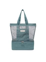 Guess Jeans Torebka CWBEO-GUESS-M-004-09 Niebieski. Niebieskie shopper Guess Jeans, z aplikacjami, z jeansu, bez dodatków. Za 189.99 zł.