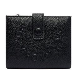 Portfel Roxy. Czarne portfele Roxy, bez wzorów. Za 59.99 zł.