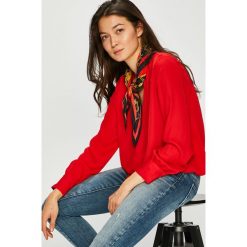 Scotch & Soda - Bluzka. Czerwone bluzki Scotch & Soda, l, bez wzorów, z materiału, casualowe, bez kołnierzyka, bez ramiączek. W wyprzedaży za 199.90 zł.
