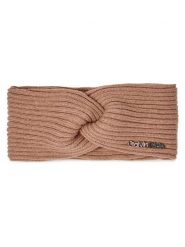 Calvin Klein Opaska materiałowa Ck Must Logo Twisted Headband K60K611400 Fioletowy. Fioletowe rękawiczki Calvin Klein, bez wzorów, z materiału. Za 279.99 zł.