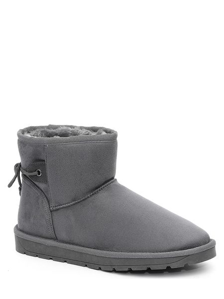 ISLAND BOOT Botki zimowe "Phoebe" w kolorze antracytowym rozmiar: 40. Czarne botki Island Boot, na zimę, bez wzorów, z materiału, bez obcasa, bez zapięcia. Za 140.95 zł.