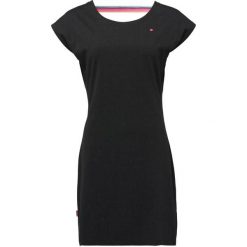 Sukienka damska Pętla Aubrieta Czarna. Czarne sukienki LOOP, na lato, bez wzorów, eleganckie, bez kołnierzyka, bez ramiączek, sportowe. Za 174.99 zł.