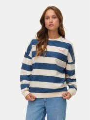 Vero Moda Bluza Viola 10338440 Niebieski Regular Fit. Niebieskie bluzy Vero Moda, xs, bez wzorów, z bawełny, bez kaptura. Za 169.99 zł.