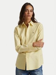 Polo Ralph Lauren Koszula 211970736505 Żółty Relaxed Fit. Żółte koszule Polo Ralph Lauren, xs, bez wzorów, z bawełny, bez kołnierzyka, bez ramiączek. Za 689.99 zł.