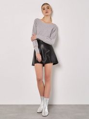 Apricot Sweter w kolorze szarym rozmiar: S. Szare swetry Apricot, s, bez wzorów, bez ramiączek. Za 92.64 zł.