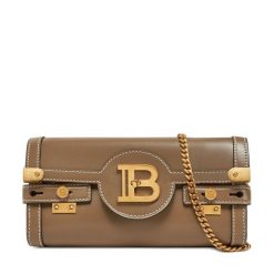 Torebka Balmain. Brązowe torebki klasyczne Balmain, bez wzorów, bez dodatków. Za 4,139.00 zł.