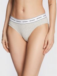 Guess Figi klasyczne Carrie O97E02 KBBU1 Szary. Szare figi Guess, l, z aplikacjami, z bawełny. Za 49.99 zł.