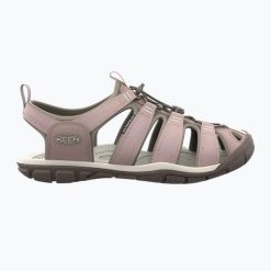 Sandały damskie KEEN Clearwater CNX. Czerwone sandały Keen, bez wzorów, sportowe, bez obcasa, bez zapięcia. Za 369.99 zł.