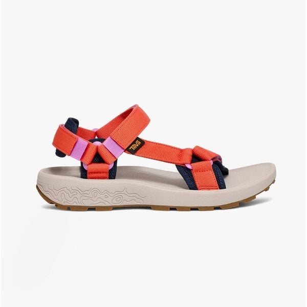 Sandały turystyczne damskie Teva Hydratrek Sandal. Brązowe sandały Teva, bez wzorów, sportowe, bez obcasa, bez zapięcia. Za 266.99 zł.
