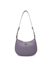 PINKO Torebka Half Moon Mini Fl PE 25 PLTT 102790 A0F1 Fioletowy. Fioletowe torebki klasyczne Pinko, bez wzorów, ze skóry, bez dodatków. Za 839.99 zł.