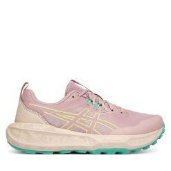 Buty do biegania Asics. Czerwone obuwie sportowe Asics, bez zapięcia, do biegania. Za 429.99 zł.