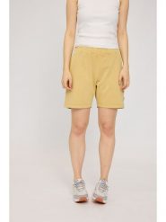 MAZINE Szorty dresowe "Natural Dye" w kolorze żółtym rozmiar: XL. Żółte szorty MAZINE, bez wzorów, z bawełny. Za 136.45 zł.