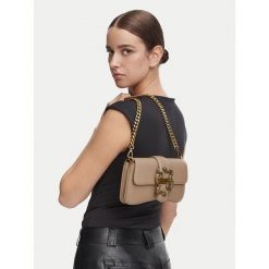 Torebka Just Cavalli. Brązowe torebki klasyczne Just Cavalli, bez wzorów, bez dodatków. Za 759.99 zł.