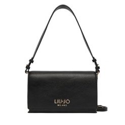 Torebka Liu Jo. Czarne torebki klasyczne Liu Jo, bez wzorów, bez dodatków. Za 539.99 zł.