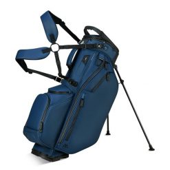 Big Max Dri Lite Hybrid Prime Wodoodporna torba golfowa granatowa. Niebieskie torby na ramię BIG MAX, bez wzorów, z materiału, eleganckie, na ramię, duże, bez dodatków. Za 1,325.89 zł.