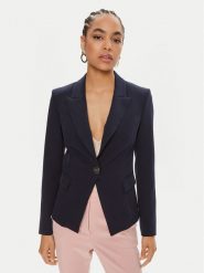 Liu Jo Marynarka CA4199 T2200 Granatowy Regular Fit. Niebieskie marynarki i żakiety Liu Jo, bez wzorów, z syntetyku. Za 789.99 zł.