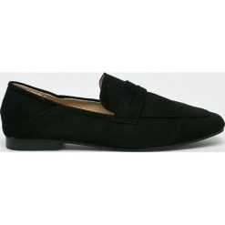 Answear - Mokasyny Lily Shoes. Czerwone mokasyny ANSWEAR, bez wzorów, z gumy, bez obcasa. W wyprzedaży za 79.90 zł.