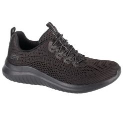 Buty sportowe damskie, Ultra Flex 2.0 - Lite-Groove. Czarne obuwie sportowe Skechers, bez zapięcia. Za 299.99 zł.